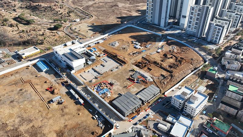 20260303 검단구청 임시 청사 공사 진행 상황 사진